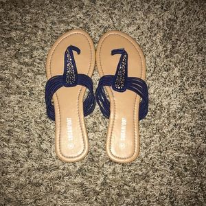 Blue Sandals